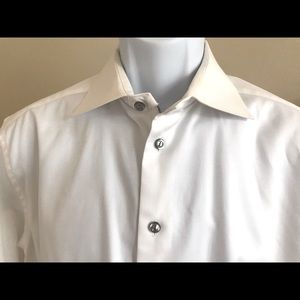Eton Dress Shirt - Size 16 1/2 x 32 - White